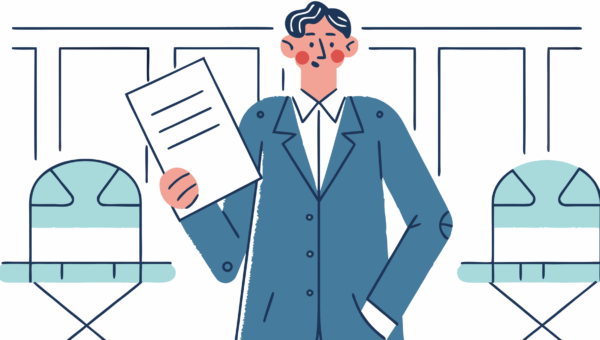 director with document