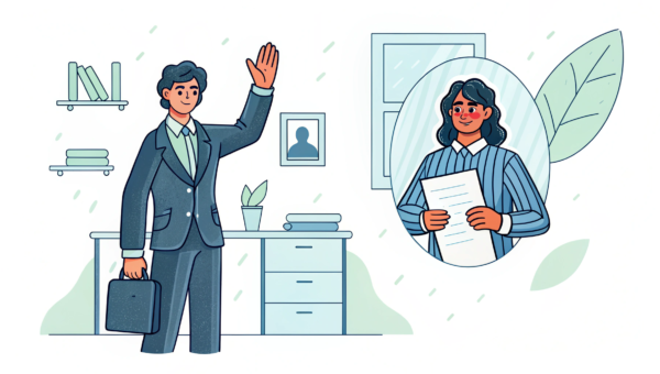 office worker and hr white people